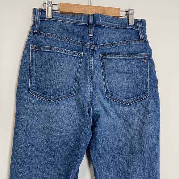 Madewell Womens Jeans Size 25 Blue Classic Straight Jean Denim Bottom - Picture 11 of 14